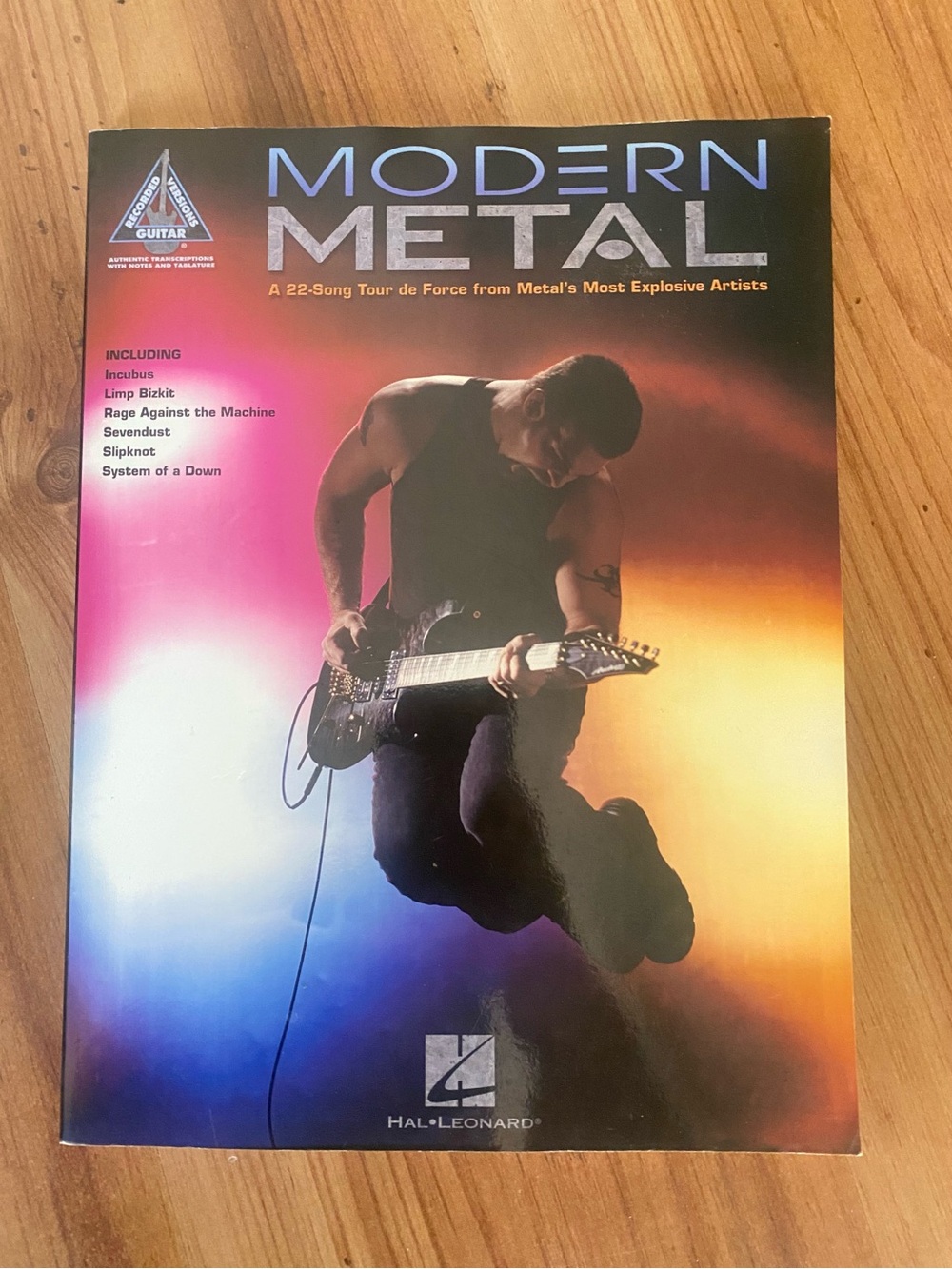 Modern Metal Guitar Songbook - Black/Multicolor Cover by Hal- Leonard -